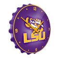 LSU Tigers Bottle Cap Wall Clock