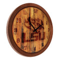 LSU Tigers Branded Faux Barrel Top Wall Clock