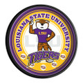 LSU Tigers Mike The Tiger - Round Slimline Lighted Wall Sign | The Fan-Brand | NCLSUT-130-02