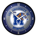 Memphis Tigers Modern Disc Wall Clock | The Fan-Brand | NCMEMP-510-01A