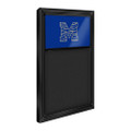 Memphis Tigers Striped M - Chalk Note Board