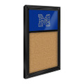 Memphis Tigers Striped M - Cork Note Board