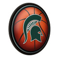 Michigan State Spartans Basketball - Modern Disc Wall Sign