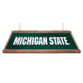 Michigan State Spartans Block S - Premium Wood Pool Table Light