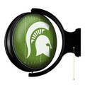 Michigan State Spartans On the 50 - Rotating Lighted Wall Sign