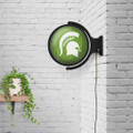 Michigan State Spartans On the 50 - Rotating Lighted Wall Sign