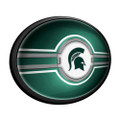 Michigan State Spartans Oval Slimline Lighted Wall Sign