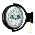 Michigan State Spartans University Seal - Original Round Rotating Lighted Wall Sign
