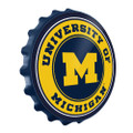 Michigan Wolverines Bottle Cap Wall Sign