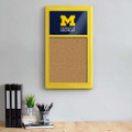 Michigan Wolverines Cork Note Board