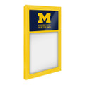 Michigan Wolverines Dry Erase Note Board