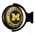 Michigan Wolverines Original Round Rotating Lighted Wall Sign