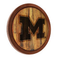 Michigan Wolveriness Branded Faux Barrel Top Sign