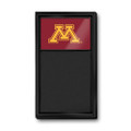 Minnesota Golden Gophers Chalk Noteboard - Black Frame / Maroon | The Fan-Brand | NCMINN-620-01C