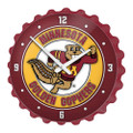 Minnesota Golden Gophers Goldy - Bottle Cap Wall Clock - Maroon | The Fan-Brand | NCMINN-540-02A