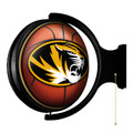 Missouri Tigers Basketball - Original Round Rotating Lighted Wall Sign