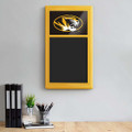 Missouri Tigers Chalk Note Board - Gold Frame / Black