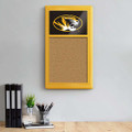 Missouri Tigers Cork Note Board - Gold Frame / Black