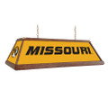 Missouri Tigers Premium Wood Pool Table Light - Gold | The Fan-Brand | NCMISU-330-01B