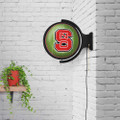 NC State Wolfpack On the 50 - Rotating Lighted Wall Sign