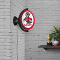 NC State Wolfpack Tuffy - Original Oval Rotating Lighted Wall Sign