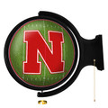 Nebraska Cornhuskers On the 50 - Rotating Lighted Wall Sign | The Fan-Brand | NCNEBR-115-22