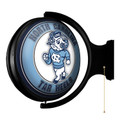 North Carolina Tar Heels Mascot - Original Round Rotating Lighted Wall Sign