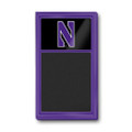 Northwestern Wildcats Chalk Note Board - Black / Purple Frame | The Fan-Brand | NCNWWC-620-01C