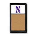 Northwestern Wildcats Cork Note Board - White | The Fan-Brand | NCNWWC-640-01B