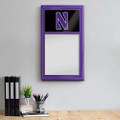 Northwestern Wildcats Dry Erase Note Board - Black