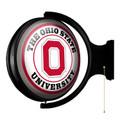 Ohio State Buckeyes Block O - Original Round Rotating Lighted Wall Sign
