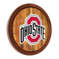Ohio State Buckeyes Faux Barrel Top Sign
