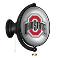 Ohio State Buckeyes Original Oval Rotating Lighted Wall Sign | The Fan-Brand | NCOHST-125-02