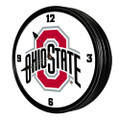 Ohio State Buckeyes Retro Lighted Wall Clock