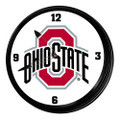 Ohio State Buckeyes Retro Lighted Wall Clock | The Fan-Brand | NCOHST-550-01