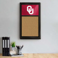 Oklahoma Sooners Cork Noteboard