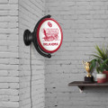 Oklahoma Sooners Double Sided Original Oval Rotating Lighted Wall Sign