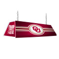 Oklahoma Sooners Edge Glow Pool Table Light - Red | The Fan-Brand | NCOKLA-320-01