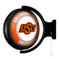 Oklahoma State Cowboys Original Round Rotating Lighted Wall Sign