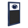 Penn State Nittany Lions Chalk Note Board - White / Blue Frame