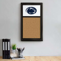 Penn State Nittany Lions Cork Note Board - Black Frame / White