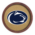 Penn State Nittany Lions Faux Barrel Framed Cork Board | The Fan-Brand | NCPNST-632-01