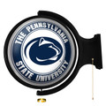 Penn State Nittany Lions Original Round Rotating Lighted Wall Sign - Blue / White | The Fan-Brand | NCPNST-115-01A