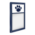 Penn State Nittany Lions Paw - Dry Erase Note Board - White