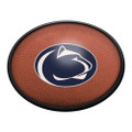 Penn State Nittany Lions Pigskin - Oval Slimline Lighted Wall Sign | The Fan-Brand | NCPNST-140-21
