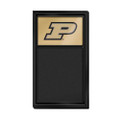 Purdue Boilermakers Chalk Noteboard - Gold | The Fan-Brand | NCPURD-620-01A