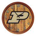 Purdue Boilermakers Faux Barrel Top Wall Clock | The Fan-Brand | NCPURD-560-01