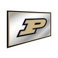 Purdue Boilermakers Framed Mirrored Wall Sign - Gold Edge