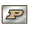 Purdue Boilermakers Framed Mirrored Wall Sign - Gold Edge | The Fan-Brand | NCPURD-265-01A