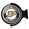 Purdue Boilermakers Original Round Rotating Lighted Wall Sign | The Fan-Brand | NCPURD-115-01